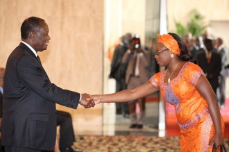 Côte d'Ivoire : Alassane Ouattara présente ses voeux à  la presse au Palais